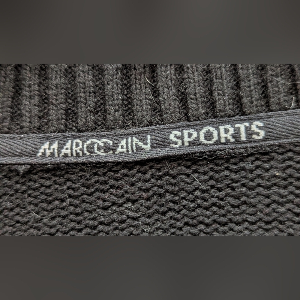 Marc Cain Black Textured Knit Sweater - Picture 7 of 16